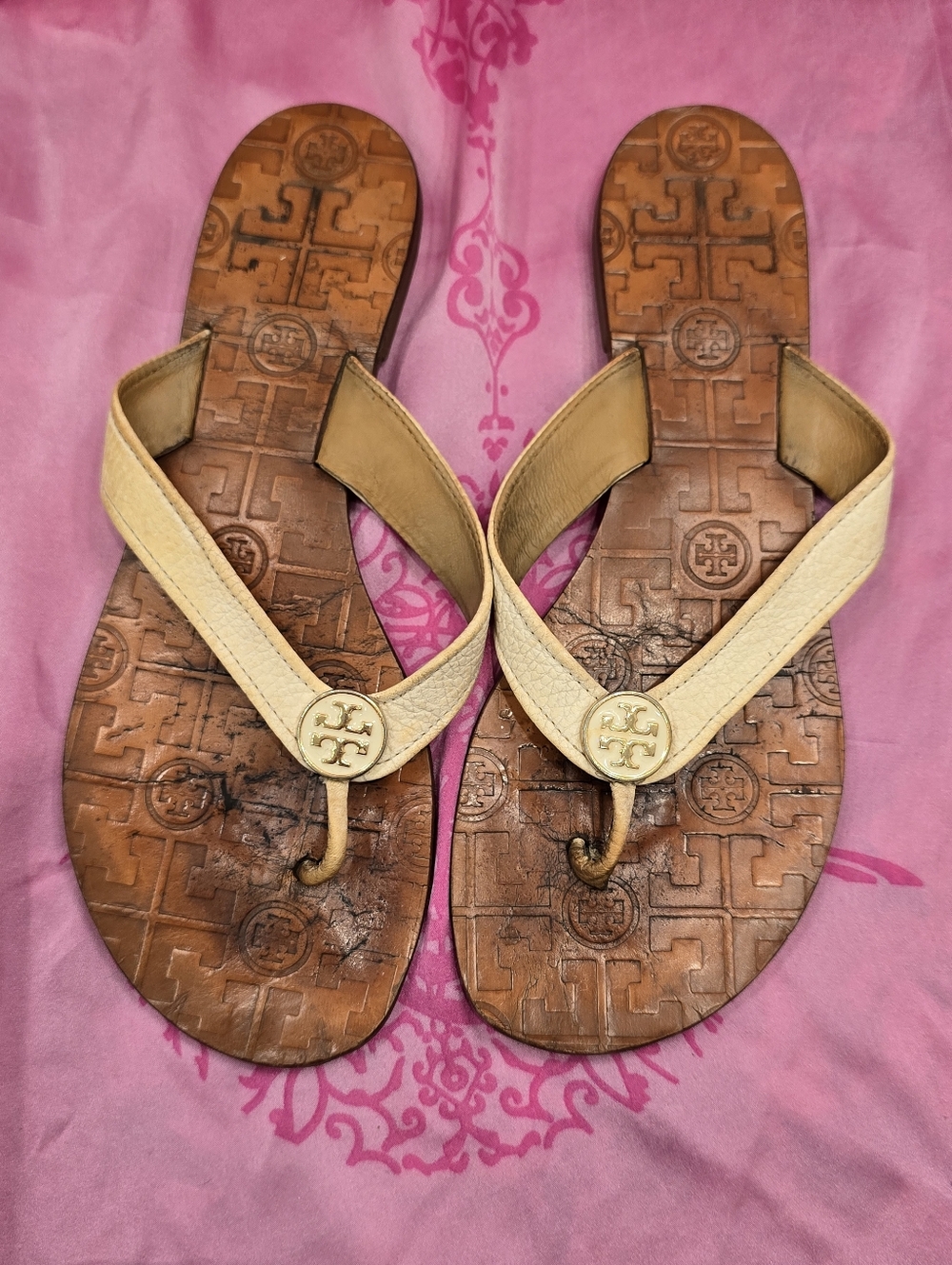 Tory Burch Thong Sandals Size 9